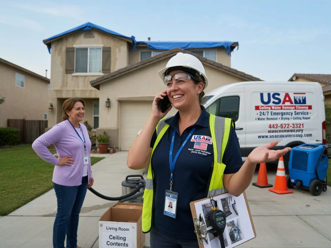 Ceiling Water Damage Restoration Burbank, WA FAQs