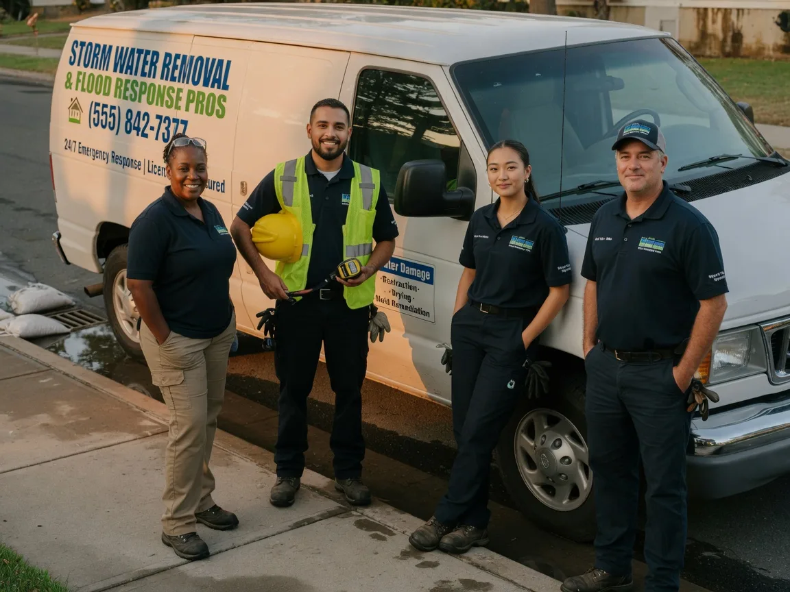 Storm Damage Water Removal company in Burbank, WA