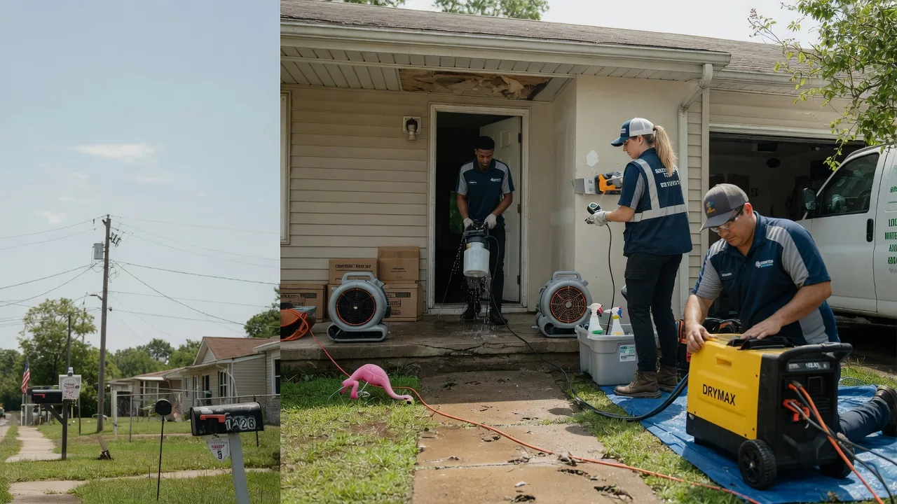 Storm Damage Water Removal in Burbank, WA near me